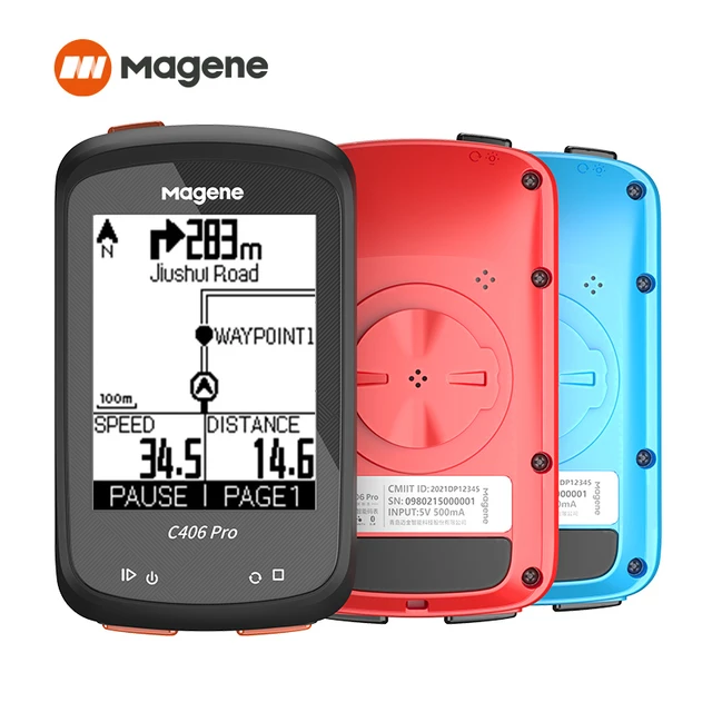 Magene-ordenador para bicicleta C406Pro con GPS, velocímetro de navegación,  odómetro para bicicleta de montaña y