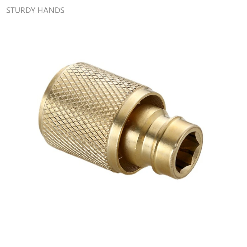 

1PCS brass car wash faucet outdoor quarter hose adapter quick connect washing machine universal joint hardware accessories