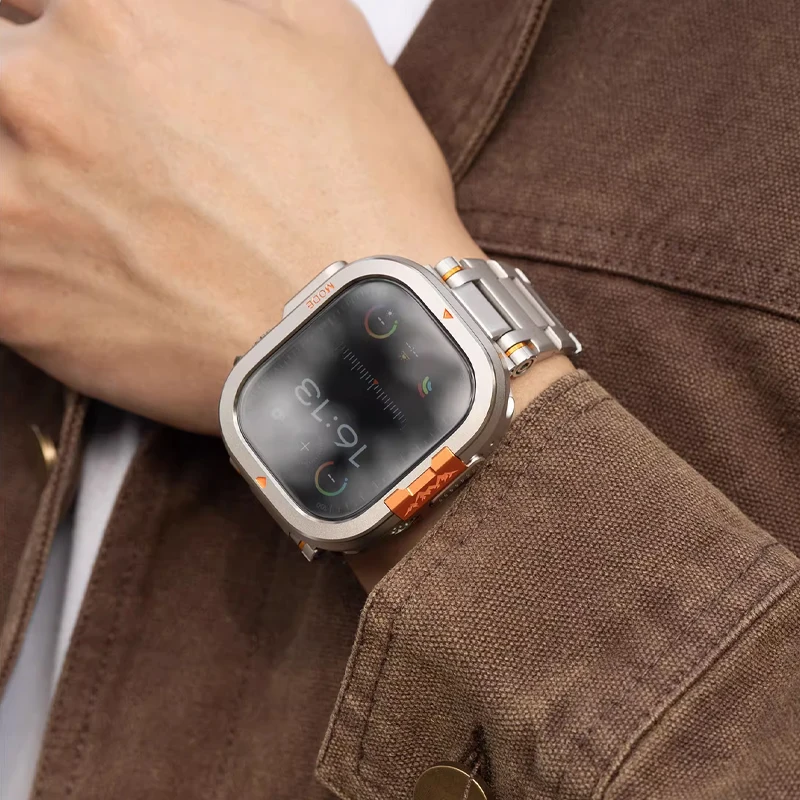 Luxury Titanium Drop-Resistant Waterproof Armor Case
