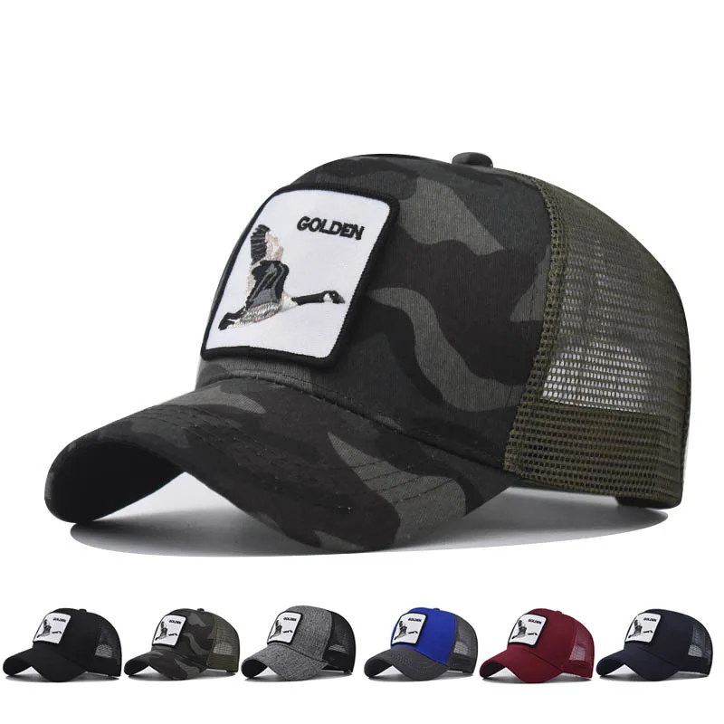

Men's Outdoor Breathable Baseball Cap Women Solid Color Snapback Dad Hats Outdoor Visor Fashion Hip Hop Baseball Hat Trucker Cap