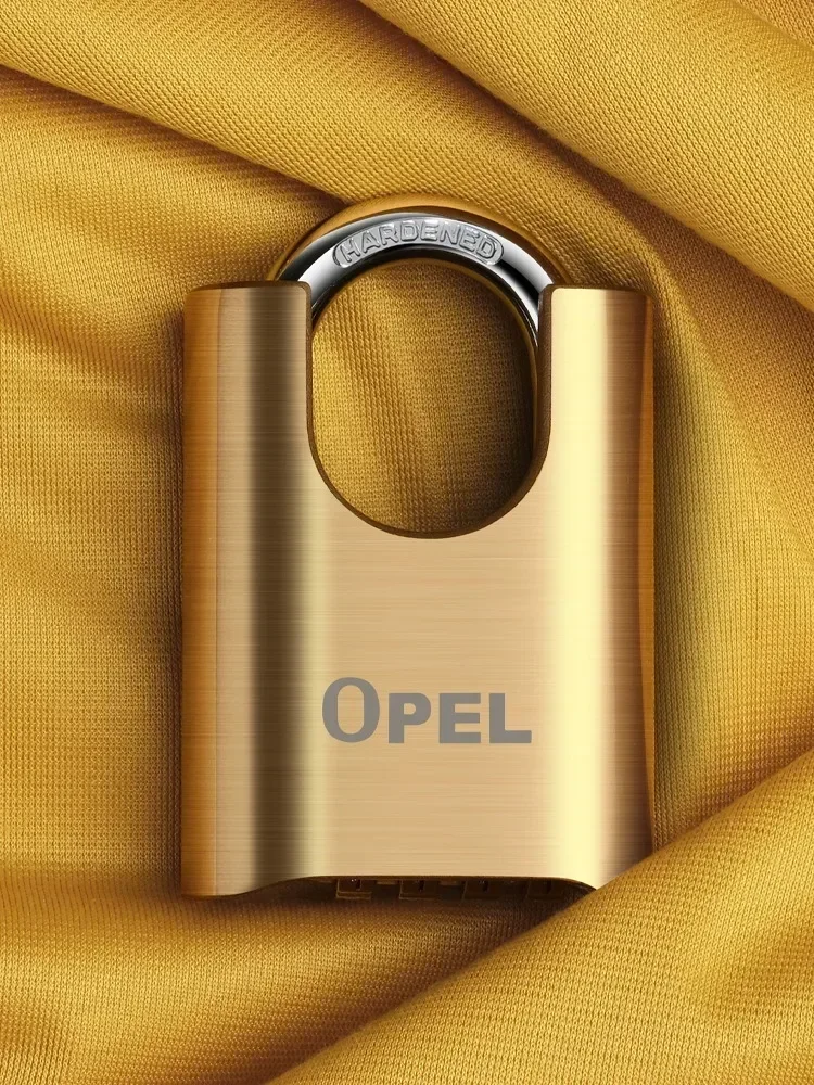 กุญแจล็อคคุณภาพสูงพร้อมกุญแจล็อคประตูหอพักสไตล์คลาสสิกแข็งแรงล็อคเหล็กกันขโมยตู้ประตูใหญ่ล็อคกลางแจ้ง 1