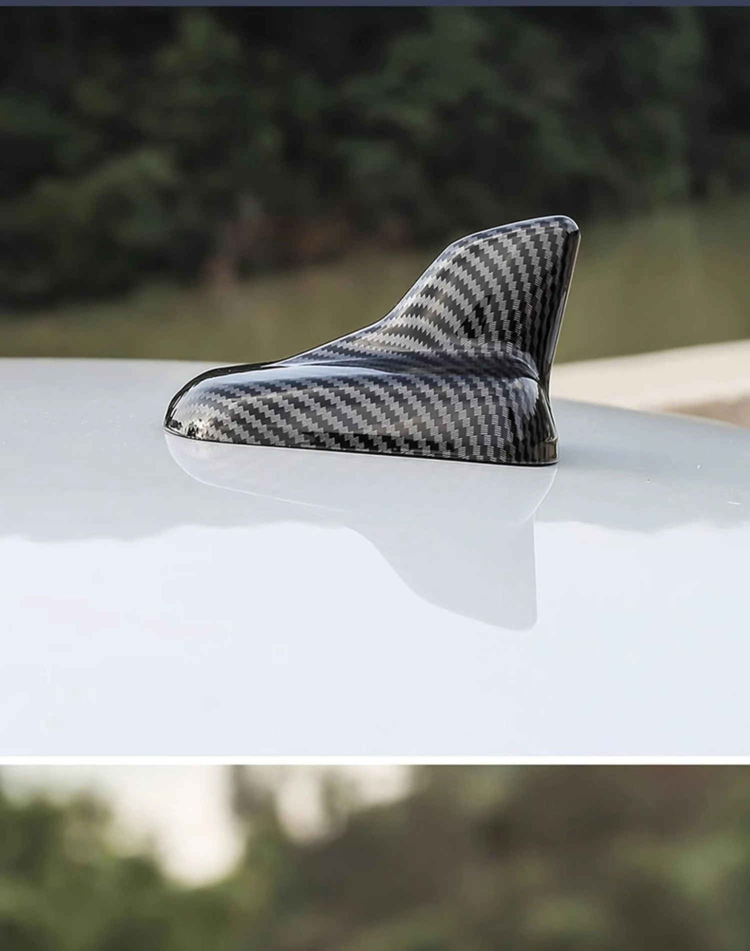Für Audi A4 A5 2017 2018 2019 2020, Q5 2017 2018 2019 2020 2021 2022 2023 2024 Außen Shark Fin Antenne Abdeckung Schutzkappe – Detail 7