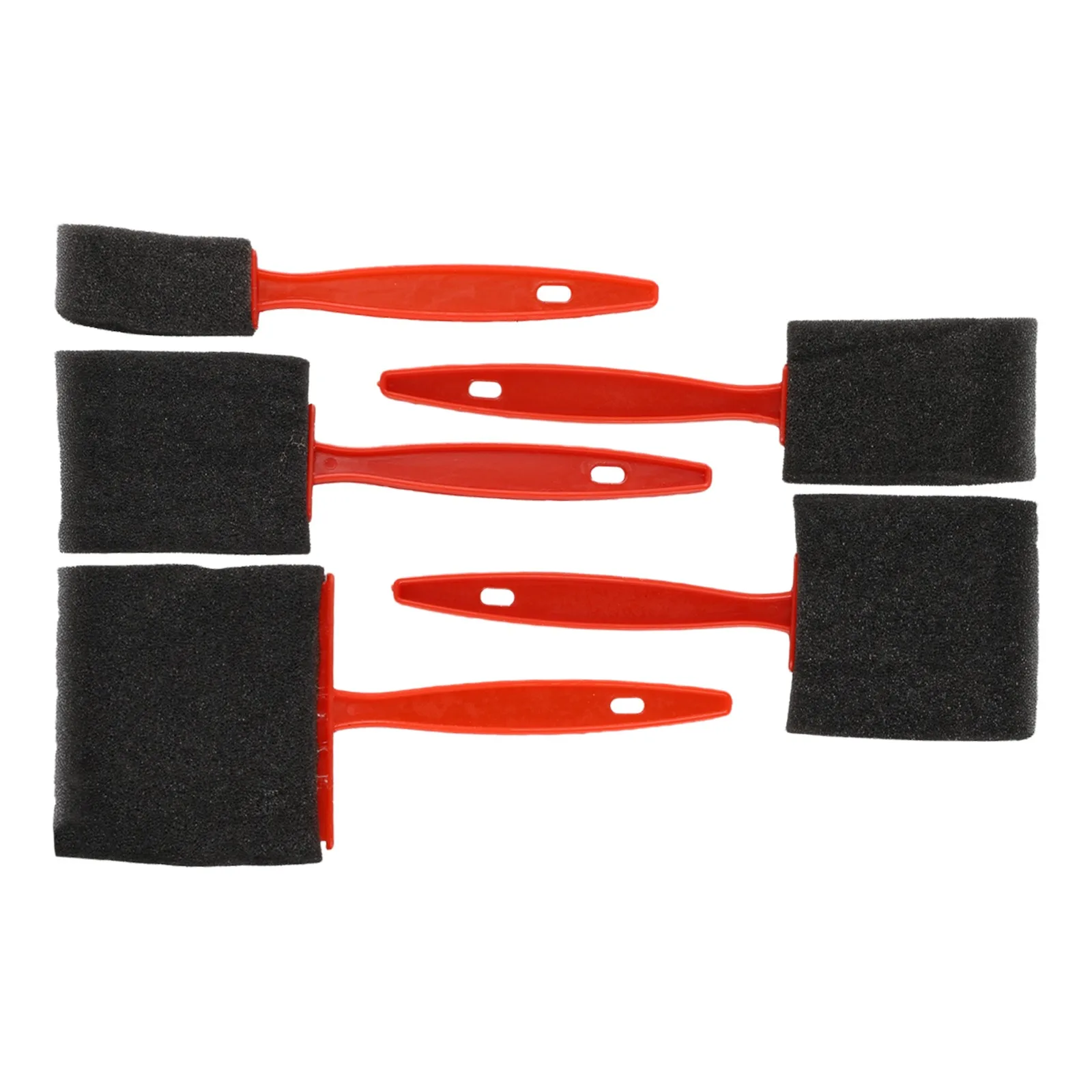 

5PCS Sponge Foam Paint Brush Oil Stain Polyurethane Craft Art Paint Brush Set DIY Toy School Children Kids Graffiti Tool.