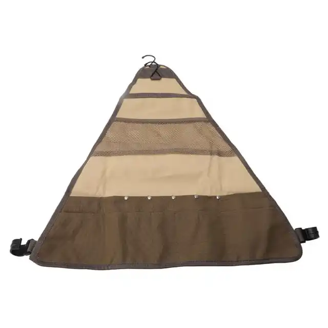 Piknik Evőeszközök Vászon Táska Több Tárolózseb Edényes Grillezéshez - Image 6