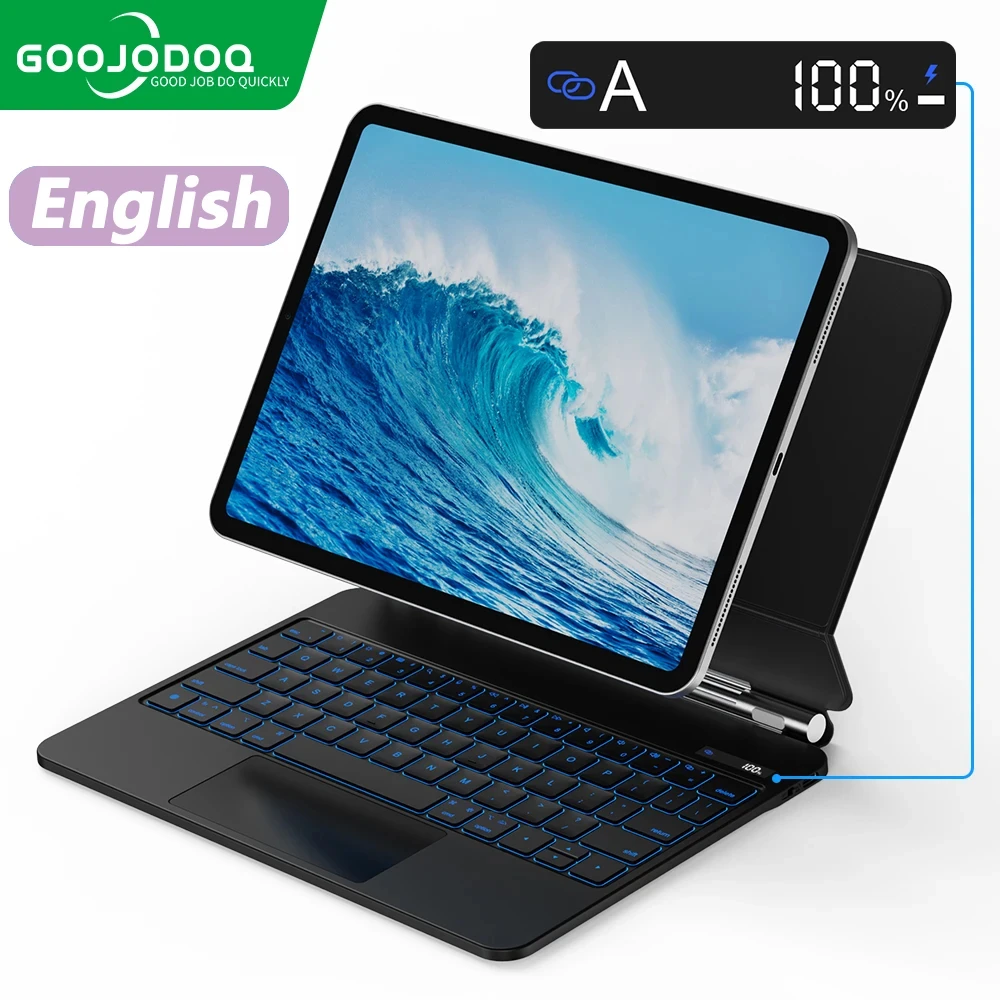 【美品】GOOJODOQ iPad Pro/Air Magic Keyboard Amazon.com: GOOJODOQ Magic Keyboard Case for iPad Pro 13