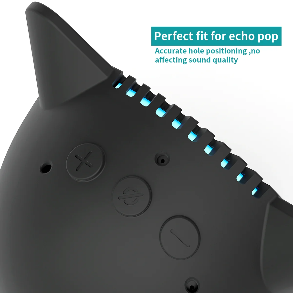 Echo Pop 用シリコンカバー ソフト防水防塵ポータブル保護ケース Echo