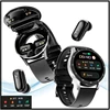 GEJIAN X10 Headset Smart Watch TWS Two In One Wireless Bluetooth Dual Headset Call Health Blood Pressure Sport Music Smartwatch 1
