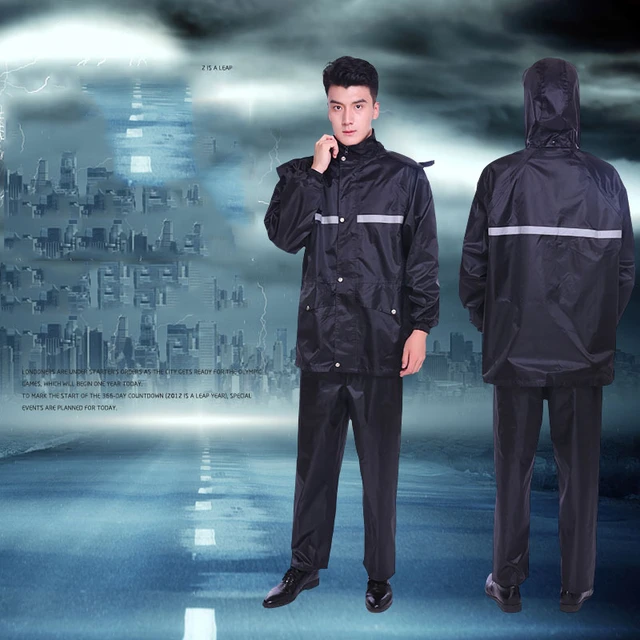 Manteau de Pluie tenue imperméable à Capuche