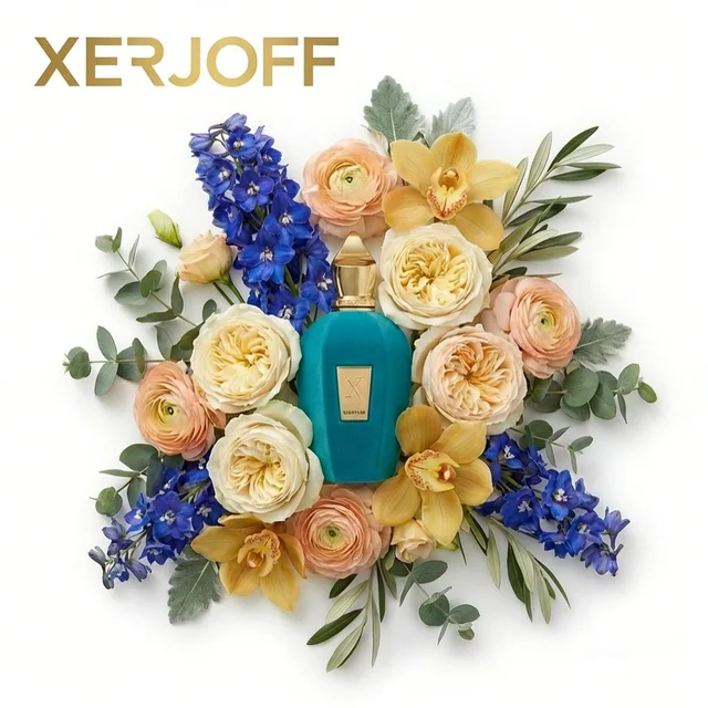 Parfum Xerjoff 100ML, fragrance florale fruitée boisée, longue tenue, livré dans un emballage exquis, excellent cadeau à offrir, magnifique. 1