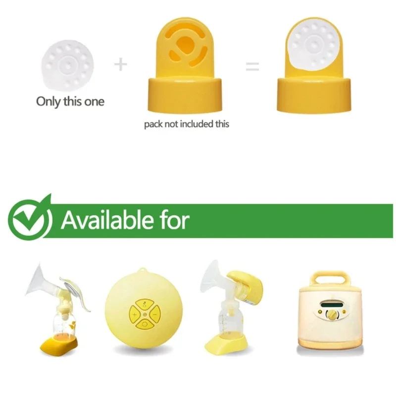 Efficient Replacement Membrane Breastpump Diaphragm for Mini Electric/Swing etc Four Kinds Breast Pumps breast pump accessories breast pumps silicon replacement parts