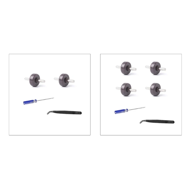 

For V6 V7 V10 Vacuum Cleaner Head Durable Widened Rollers and Axles