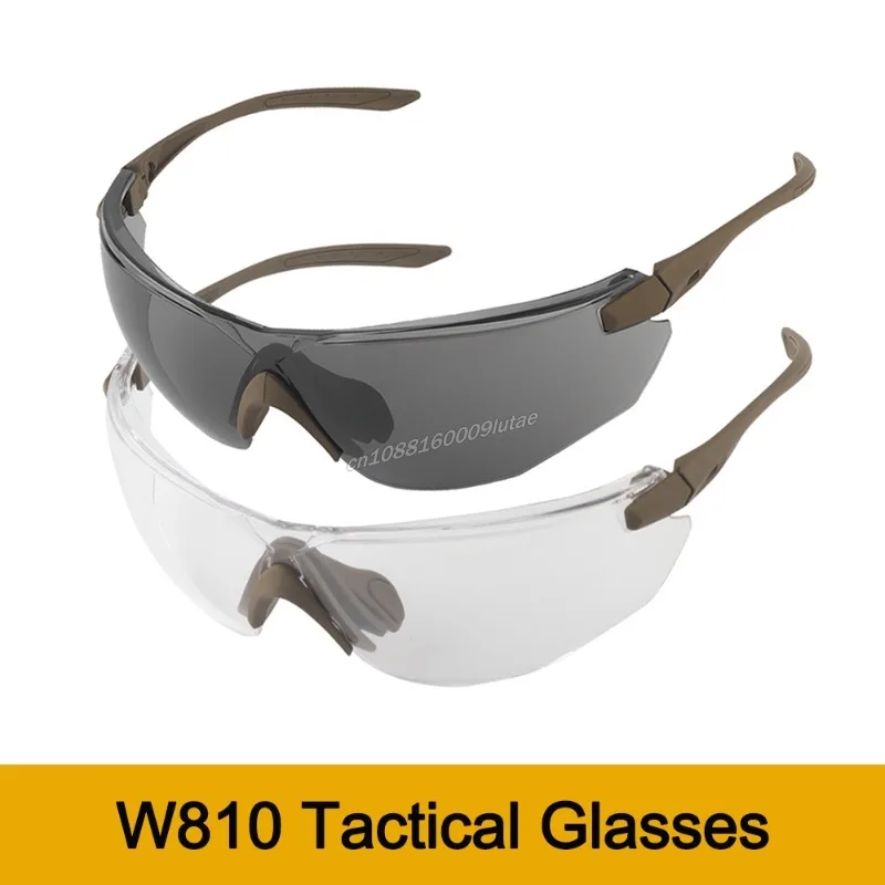 Tactical Goggles Ballistic Glasses W810 Windproof Shooting Glasses Airsoft Hunting Cycling Protective Safety Eyewear Sunglasses