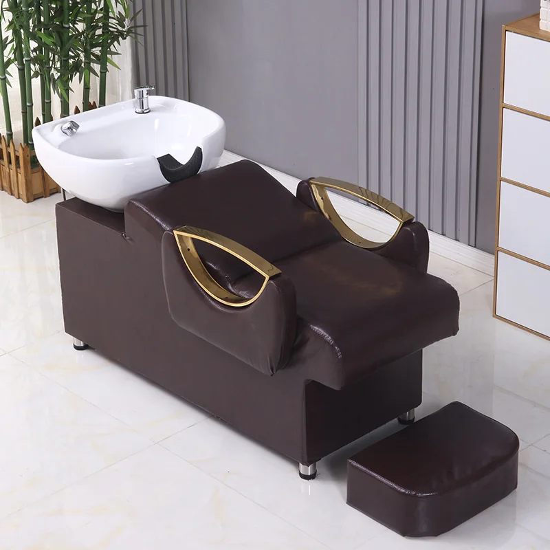 Lounge Sink Haircutting Shampoo Chairs Shower Massage Shampoo Chairs Barber Shop Silla Peluqueria Commercial Furniture RR50SC lounge sink haircutting shampoo chairs shower massage shampoo chairs barber shop silla peluqueria commercial furniture rr50sc