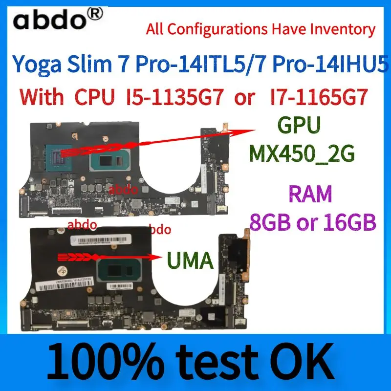 Lenovo Yoga Slim Pro Ram Upgrade For Lenovo Yoga Slim Pro-14ihu5