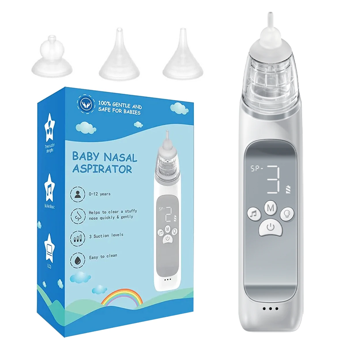 Electric Nasal Aspirator Baby Nasal Aspirator Children And Infants Clean Snot, Booger, Obstruction, Suction Machine