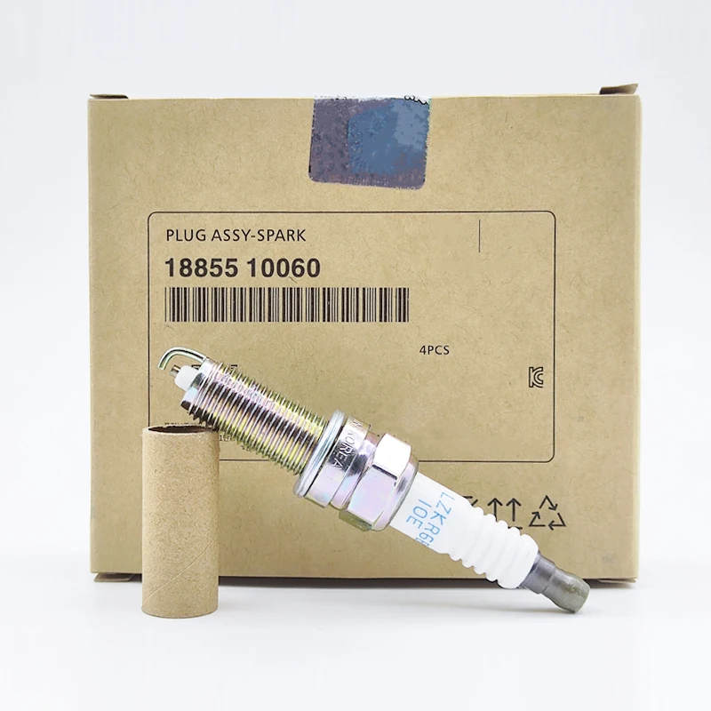 4pcs 18855 10060 LZKR6B10E Spark Plug For Hyundai I20 IX20 I30 I35 Kia