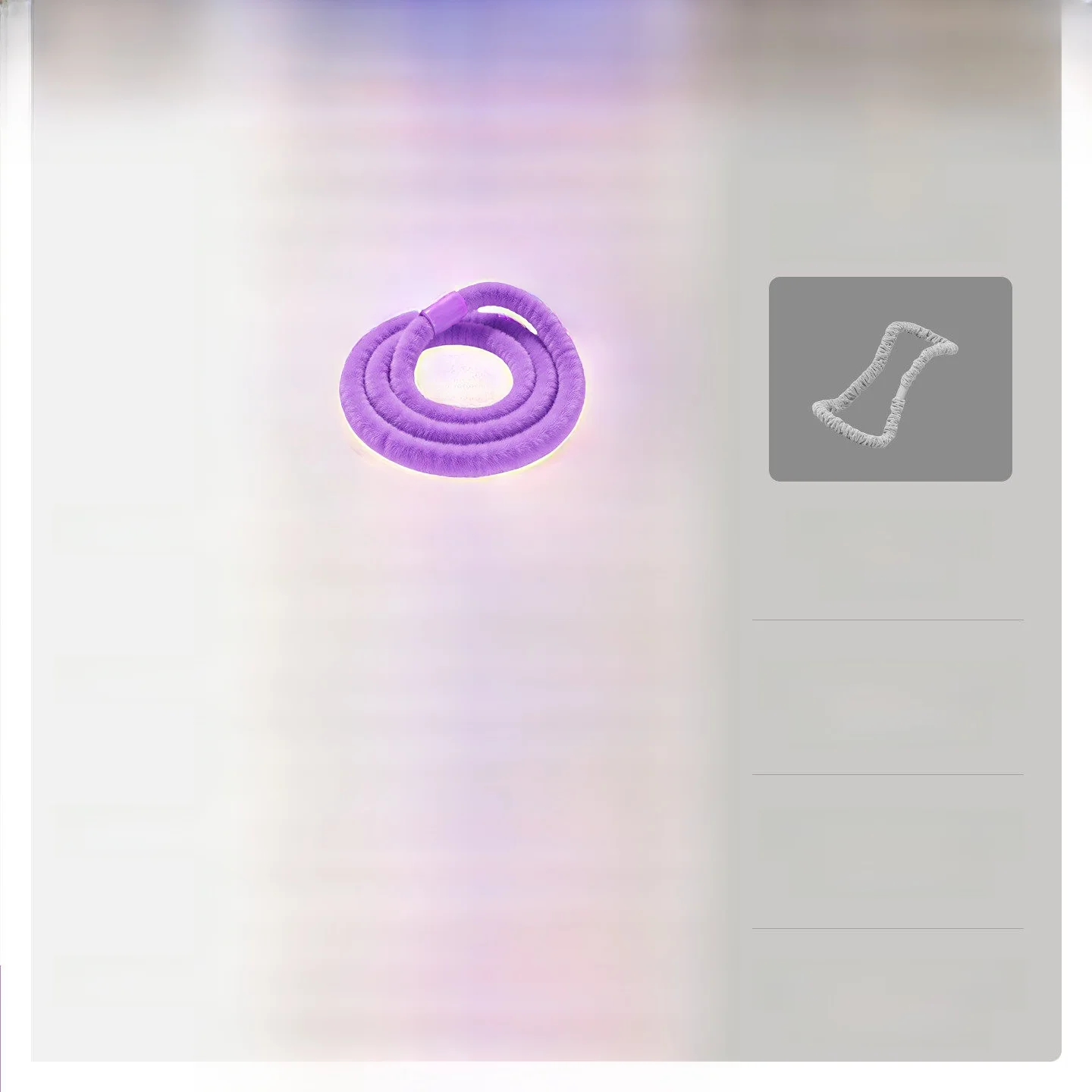 새로운 2025 소프트 플러시 훌라후프 여성용 체중 감량 지방 연소 무소음 성인 피트니스 도구 (코어 강화)