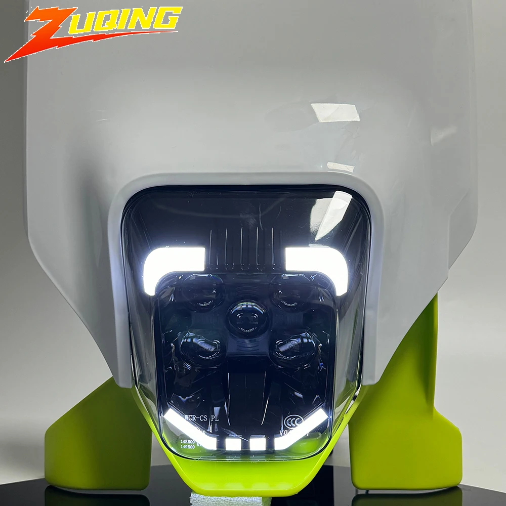 Светодиодная пластина для мотоциклетных фар для Husqvarna TE TC FE FC 150 200 250 300 350 400 450 500 2012-2023 тюнинг эндуро для мотокросса