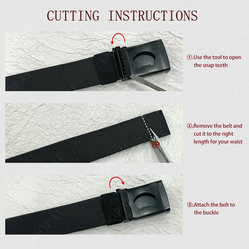 Männer Gürtel Outdoor Casual Leinwand Gürtel Metall Freies Training Nylon Taktische Gürtel Mit Hosen Jeans Gürtel Sport Gürtel Für Männer frauen – Detail 6