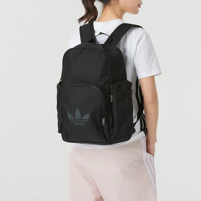 Adidas men's and women's bags new fashion trend comfortable portable storage leisure backpack JD5522