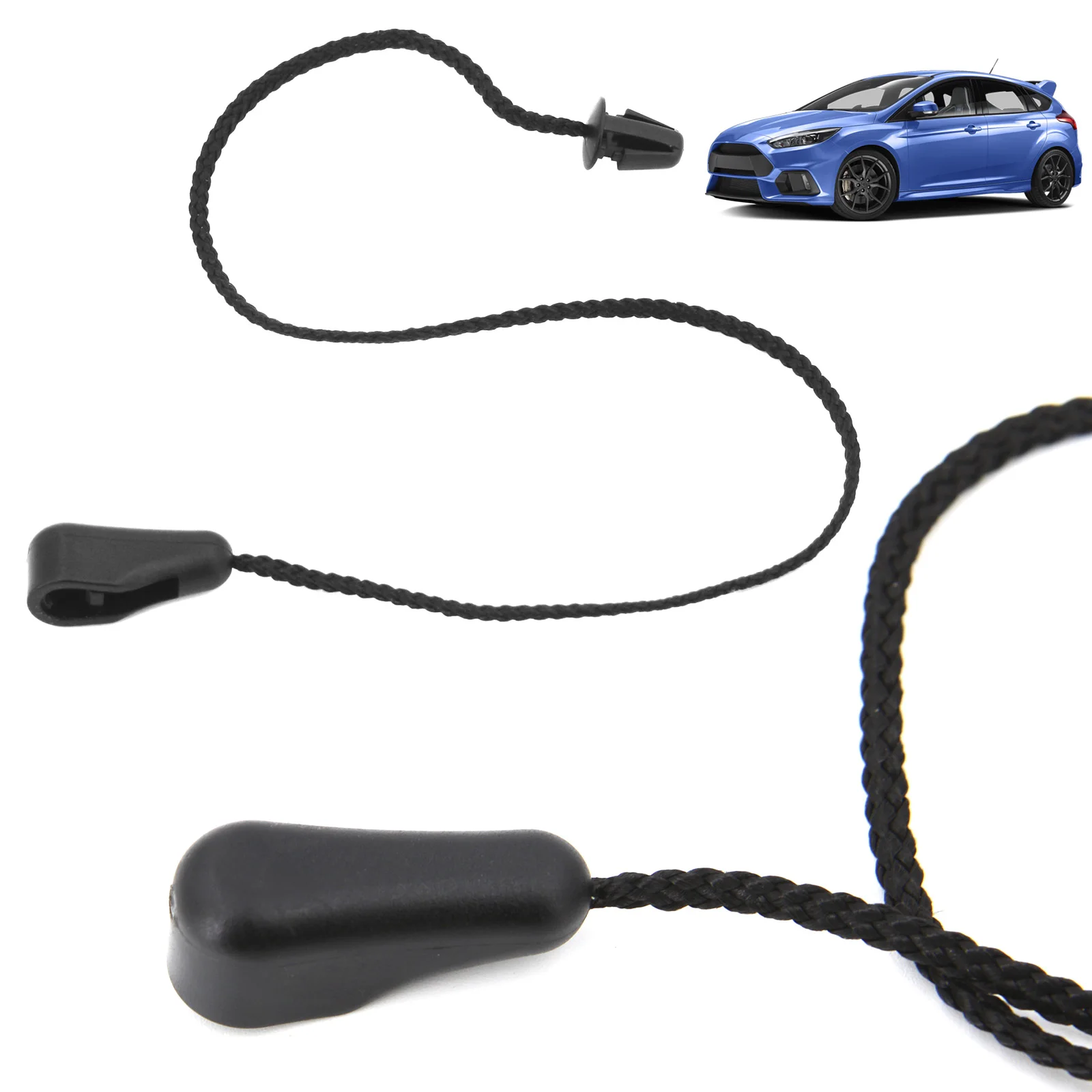 Rear Trunk Parcel Shelf Tray Cover String Strap Parcel Shelf String Cord Cover Strap For Ford Focus 2004-2011 Mk2 car trunk strap car trunk straps