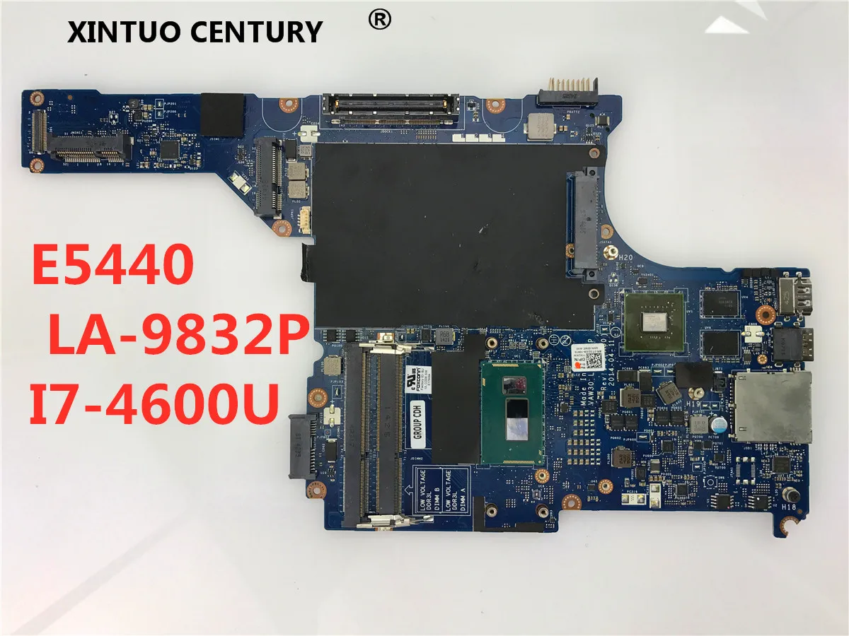 

For Dell Latitude E5440 Motherboard motherboards i7-4600U CPU 2GB - NR2XX 0NR2XX LA-9832P tested OK