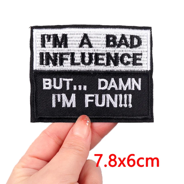 Embroidery Letters Patch Sew Iron On Patches Slogan Hangover Waking Up  Embroidered Badges For Bag Jeans Hat T Shirt Diy Applique - Patches -  AliExpress