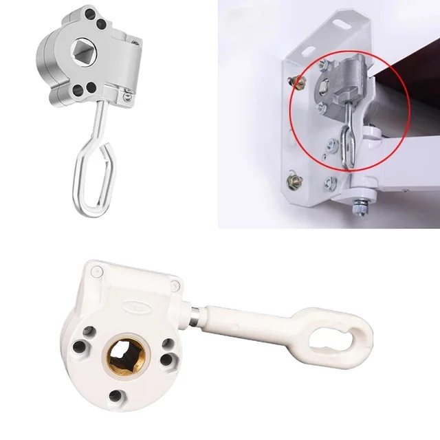 Acél/Rézmag -Lombkorona Gördülőgép Fej Erkély Udvar Rugalmas Napfényes Kiegészítők 11: 1 Universal Rocker Awning Gear