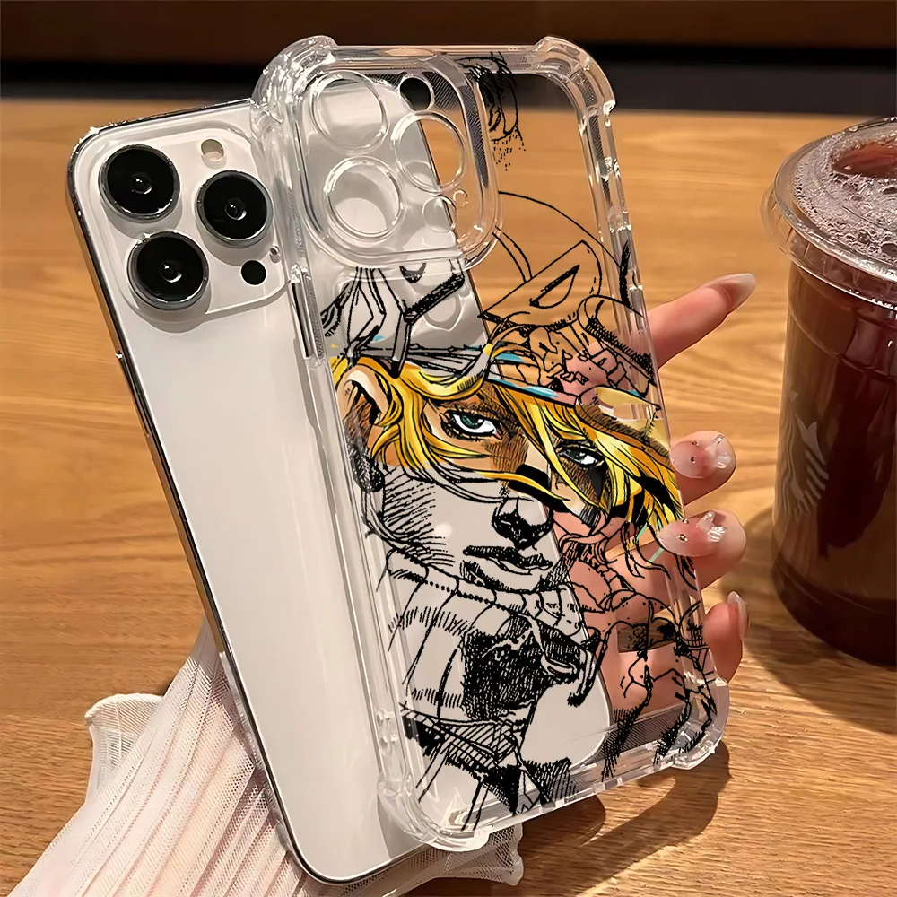Gyro Zeppeli Jojo Steel Ball Run Anti-Fall Phone Case