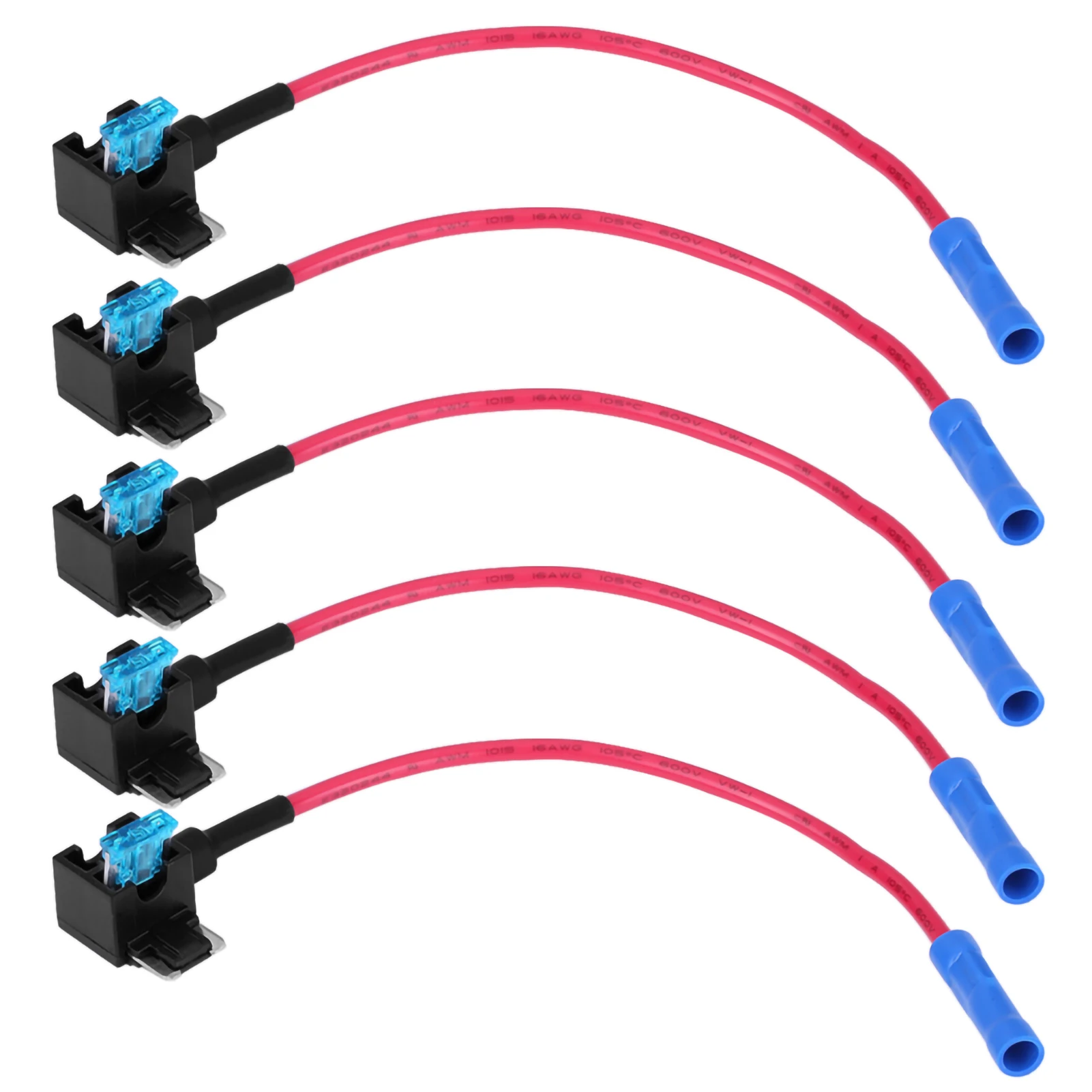 Car Fuse Kits Micro Mini/ Mini/ Standard Types Additional Circuit Adapters 15A Fuse Holder