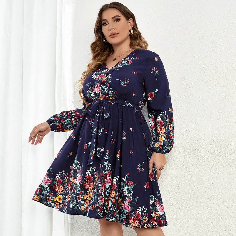 Рисунок 5 - Женское длинное платье большого размера Della Mel