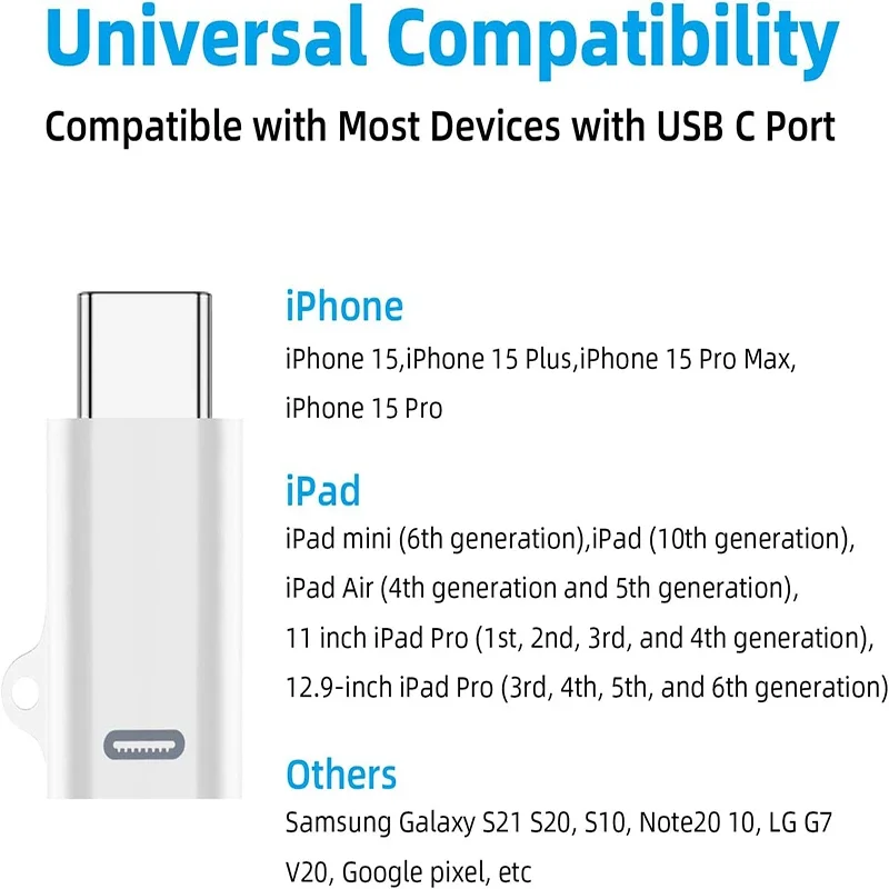 Versatile Female to Type C Adapter for Charging and Data Sync