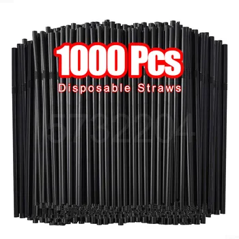 Feriales Mehrfarbige Trinkhalme Set – Große Auswahl von 50 bis 1000 Stück – Bunte Cocktail-Strohhalme für Party, Hochzeit & Gastronomie 1