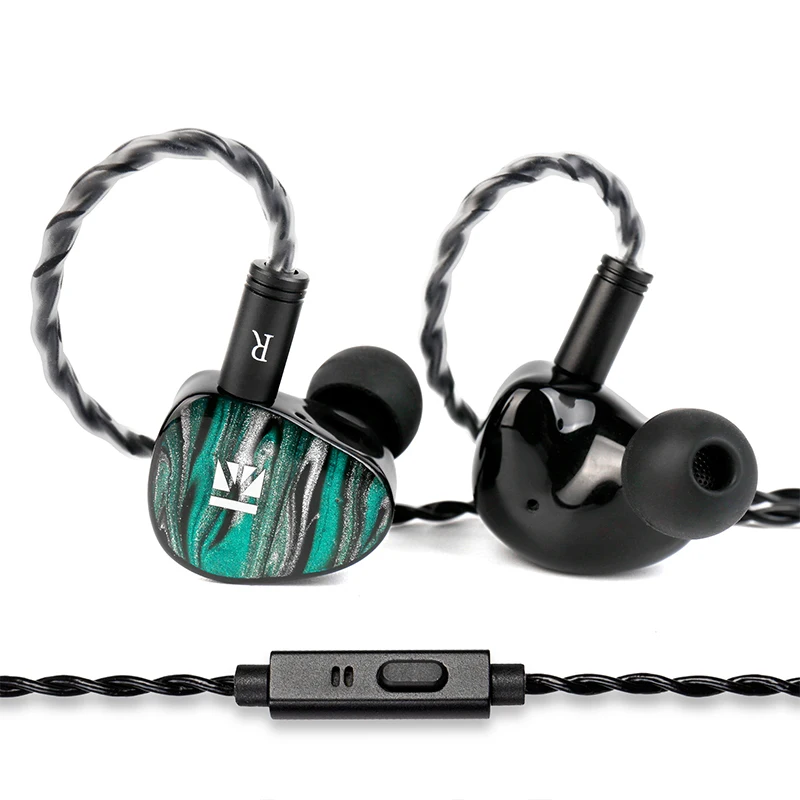 イヤホン TRN ORCA & KBEAR KB03 KBEAR KB03 骨伝導 & DD & BA ハイブリッドイヤホン 3Dプリント