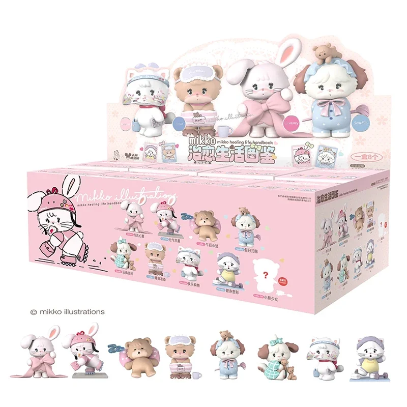 未開封 mikko ブラインドボックス フィギュア 治愈生活 BOX Mikko Healing Life Hondbook Series Blind Box Cute Action