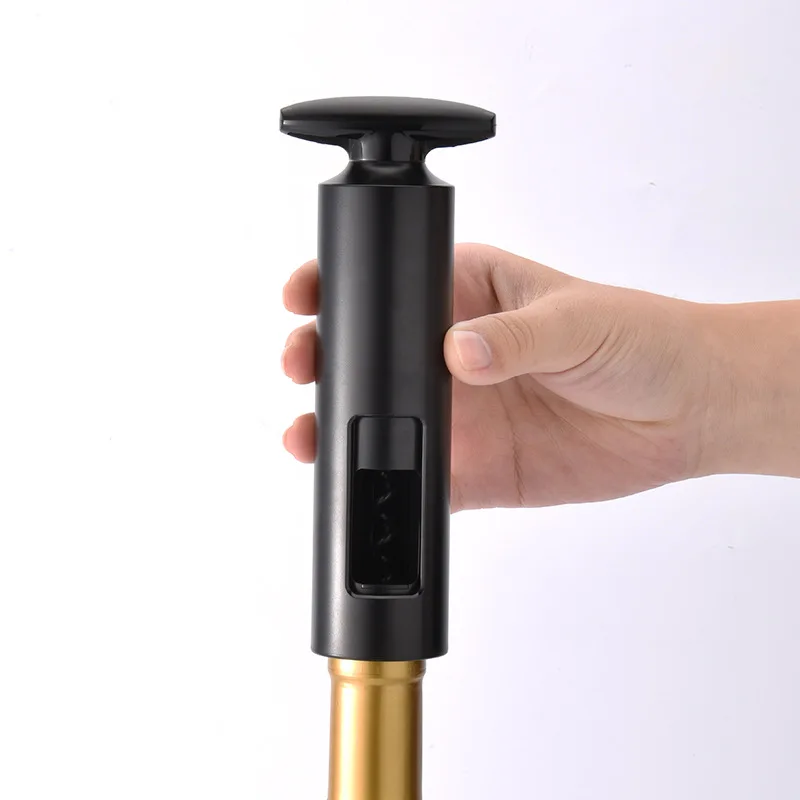 Compact Handheld Wine Cork Opener - Durable and Creative Kitchen Bar Gadget