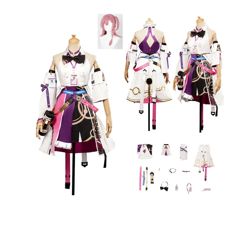 

Game Honkai Star Rail Asta Cosplay Costume Girls Lolita Dress Female Disguise Skirt Accessories Women Outfits Halloween Suits