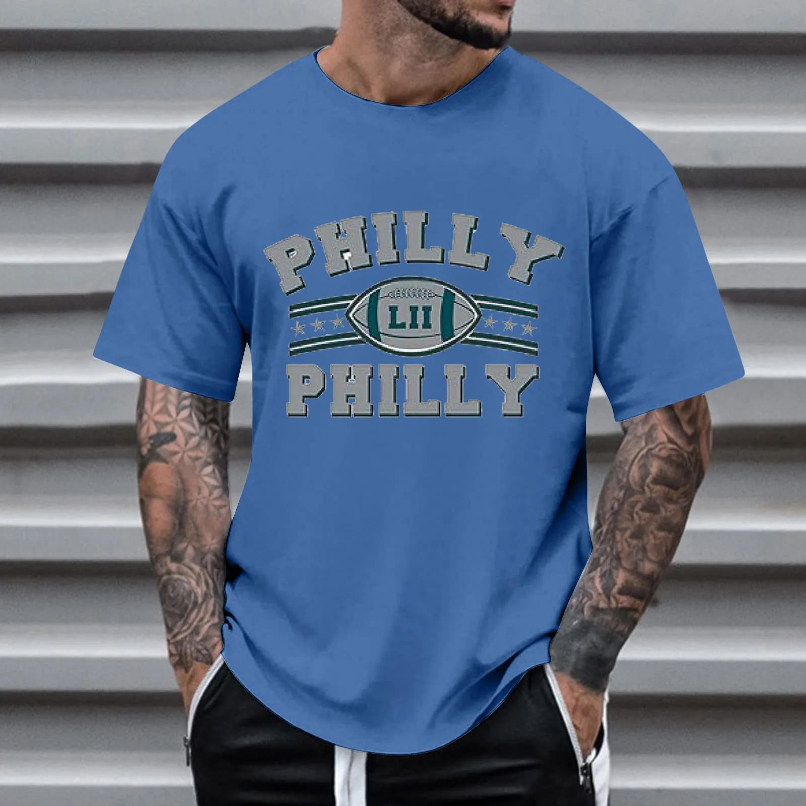 

Мужская повседневная мягкая и удобная маленькая хлопковая Футболка с принтом и коротким рукавом