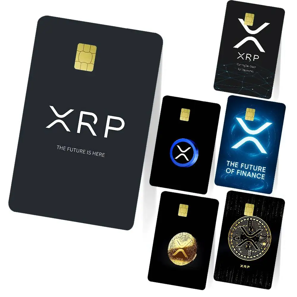 XRPFI Crypto Card Stickers: Real-Life Use, Durability & Why I Bought Them  for My Desk