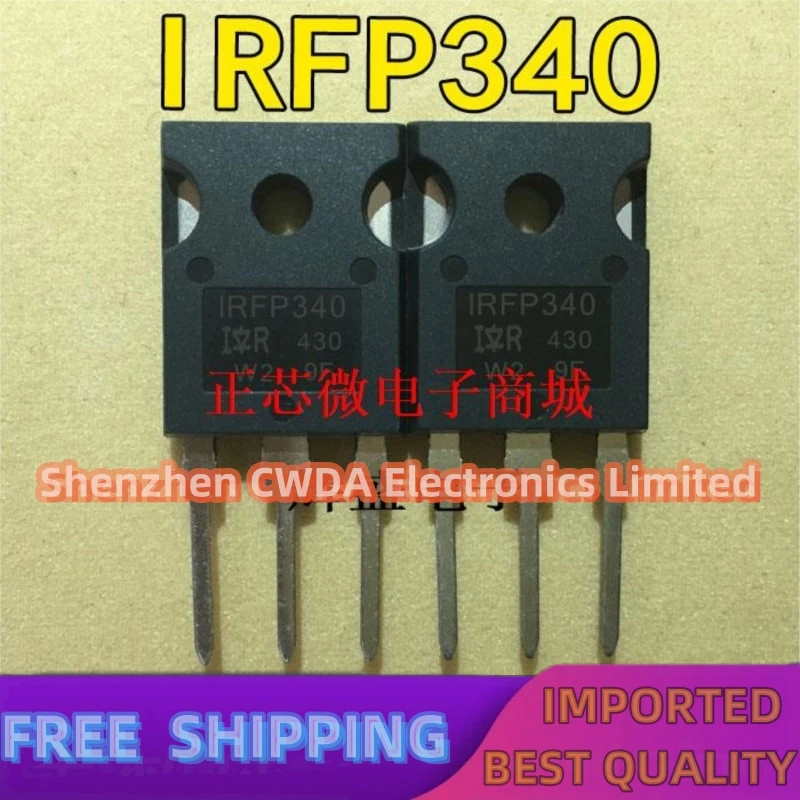 

10 шт.-20 шт., IRFP340 IRFP340PBF NMOS 11A 400V TO-247