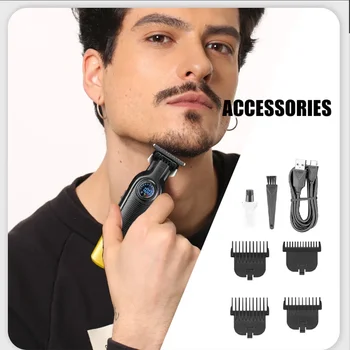 VGR V-996 Cordless Trimmer Electric Hair Clipper Rechargeable Haircut Barber Professional Trimmer for Men Hair Cutting Machine - Image 4