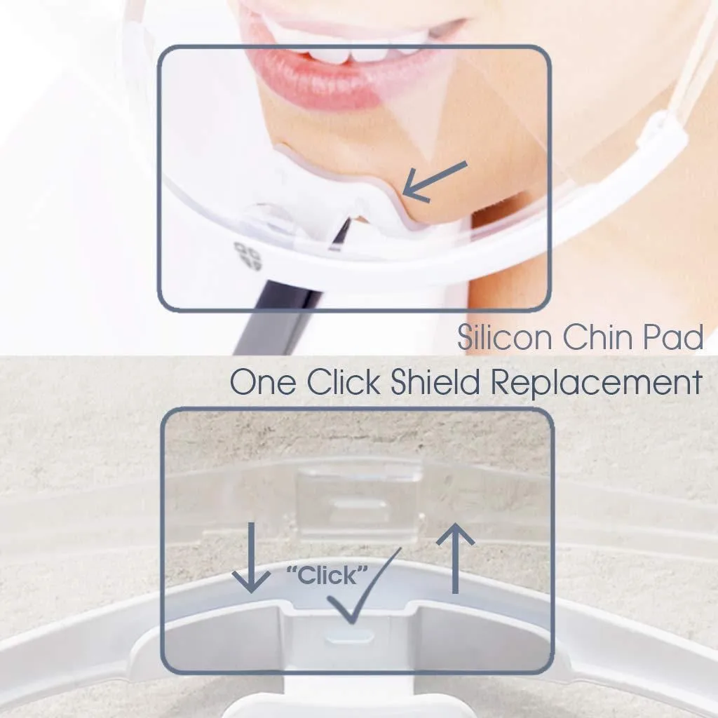 1/2pcs Plastic Clear Mask Permanent Makeup Tattoo Supply Prevent Spittle Anti-fog Transparent Lens Dental Tatoo Accessory