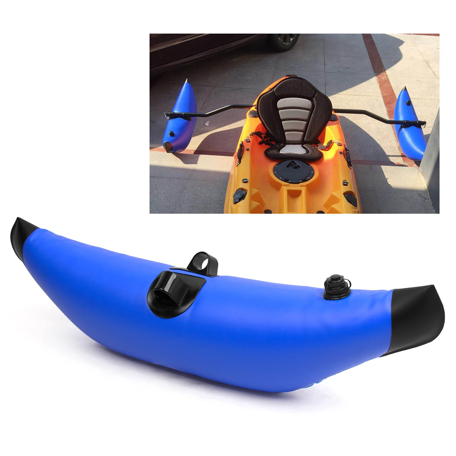 Inflatable PVC Kayak Float Stabilizer System Kit for Fishing