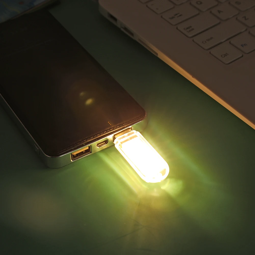 1-5PCS USB Reading Book Lamp LED Mini Portable Book Light DC5V Ultra Bright 3/8LEDS Lights For Power Bank PC Laptop Notebook led light,book light,mini led light