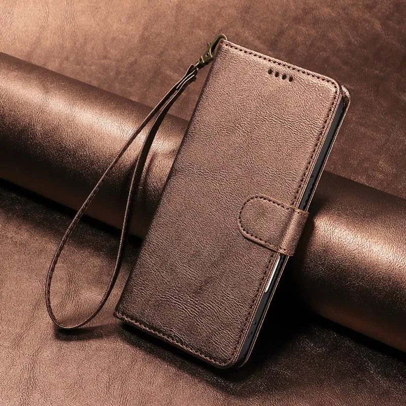 Leather RFID Flip Wallet Phone Case and Cover
