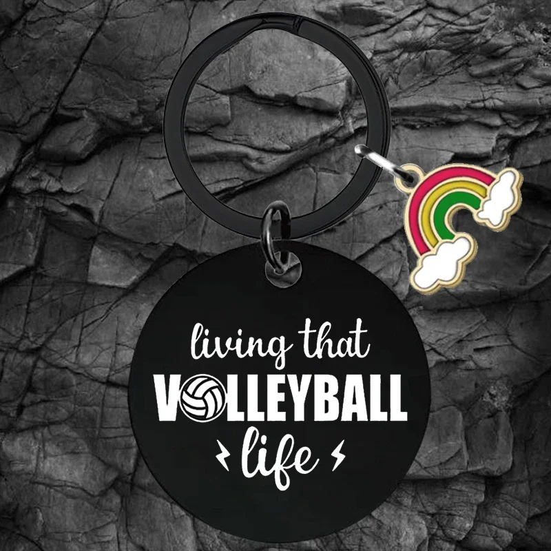 

Volleyball gift Keychain Women Girls Volleyball Player Gift Key Rings Volleyball Team Gift sports gifts