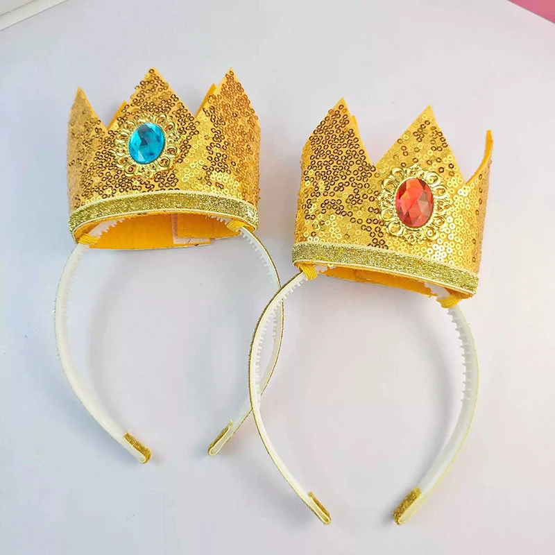 Cosplay Prinzessin Krone Stirnband Kostüm Mädchen Halloween Karneval Party Rolle Anzug Kopfbedeckung Zubehör – Detail 2