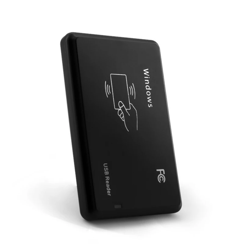 dayToy Lector RFID de FissaiD, lector de tarjetas RFID USB EM4100 de  125Khz, número de tarjeta de salida configurable