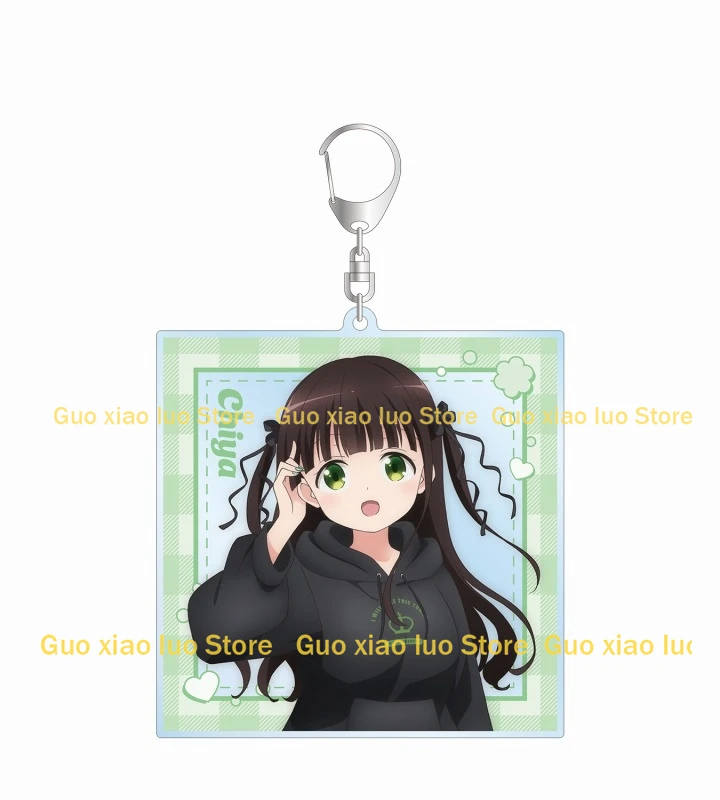 Anime Peripheral Store Is the Order A Rabbit? Kakao Hoto Chino Kafu Megumi Natsu Chiya Ujimatsu Acryl Schlüsselanhänger Anhänger Dekor – Detail 3