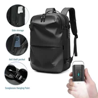 Vacuum Compression Travel Backpack for Men 17in Waterproof Multifinonal Notebook Backpacks Anti Theft Back Bags High Quality New 1